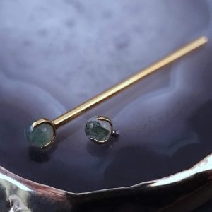 Green Moss Industrial Barbell